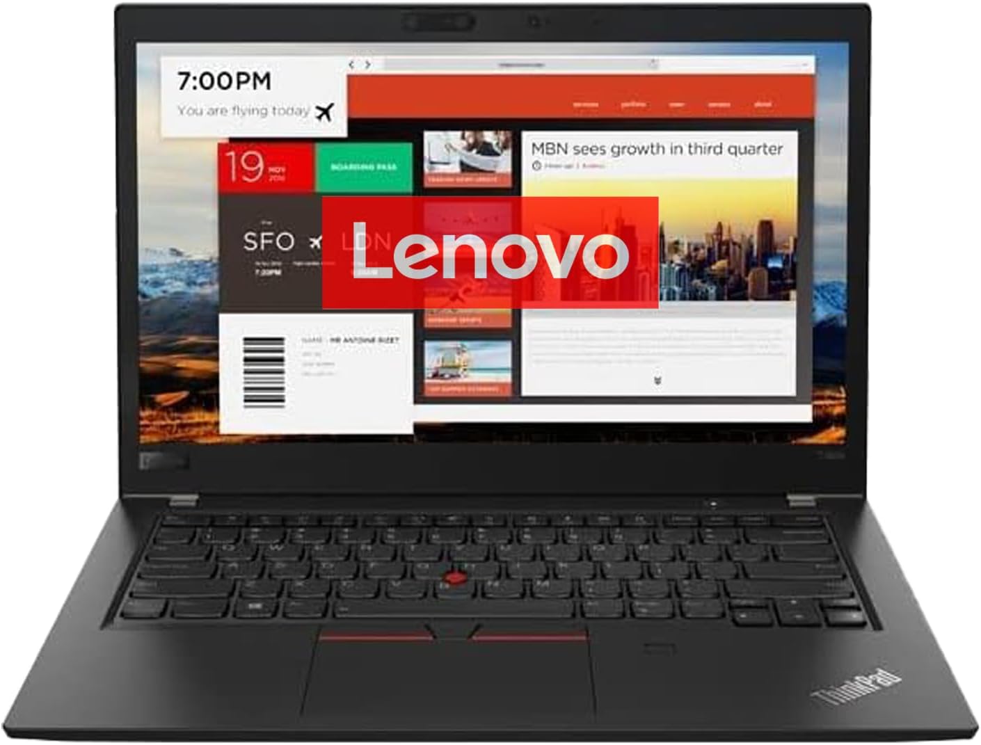 LENOVO THINKPAD T480S 13.9" FHD INTEL CORE I7-8650U 1.90 GHZ - 24GB RAM, 512GB SSD - Backlit Keyboard, Fingerprint Reader, Webcam, Bluetooth - Windows 11 Pro
