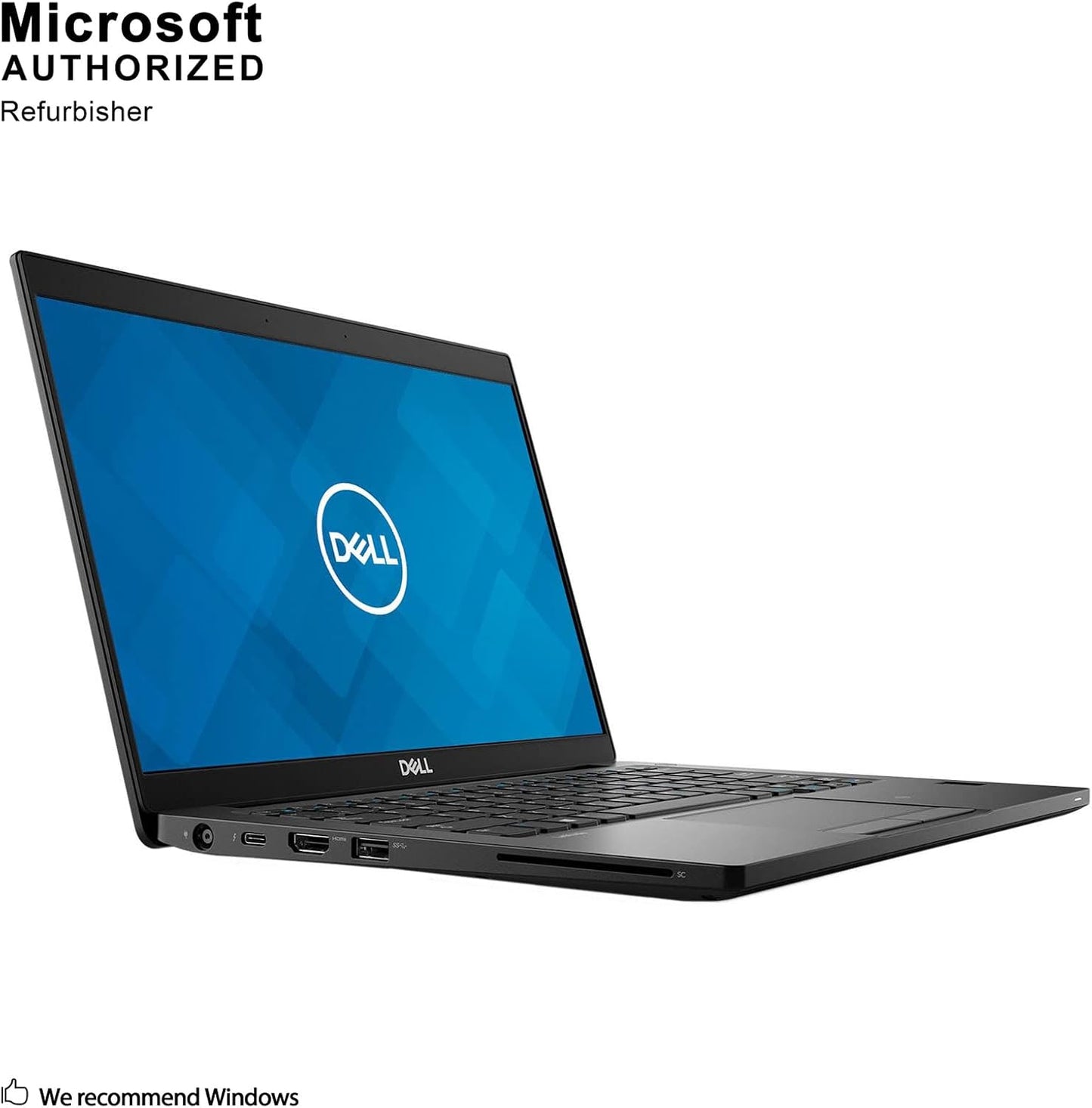 DELL LATITUDE 7390 13.3" FHD INTEL CORE I7-8650U 1.90 GHZ - 32GB RAM, 512GB SSD - Touchscreen, Backlit Keyboard, Smartcard Reader, Webcam, Bluetooth - Windows 11 Pro