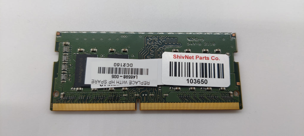 NT8GA64D88CX3S-JR GENUINE NANYA MEMORY LAPTOP8GB 3200MHz