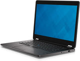 Dell Latitude E7470 14.0" - Intel Core i7-6600U 2.60GHz, 16GB RAM, PCIe M.2 NGFF 256GB SSD, Windows 10 Pro 64-Bit - Webcam - Bluetooth