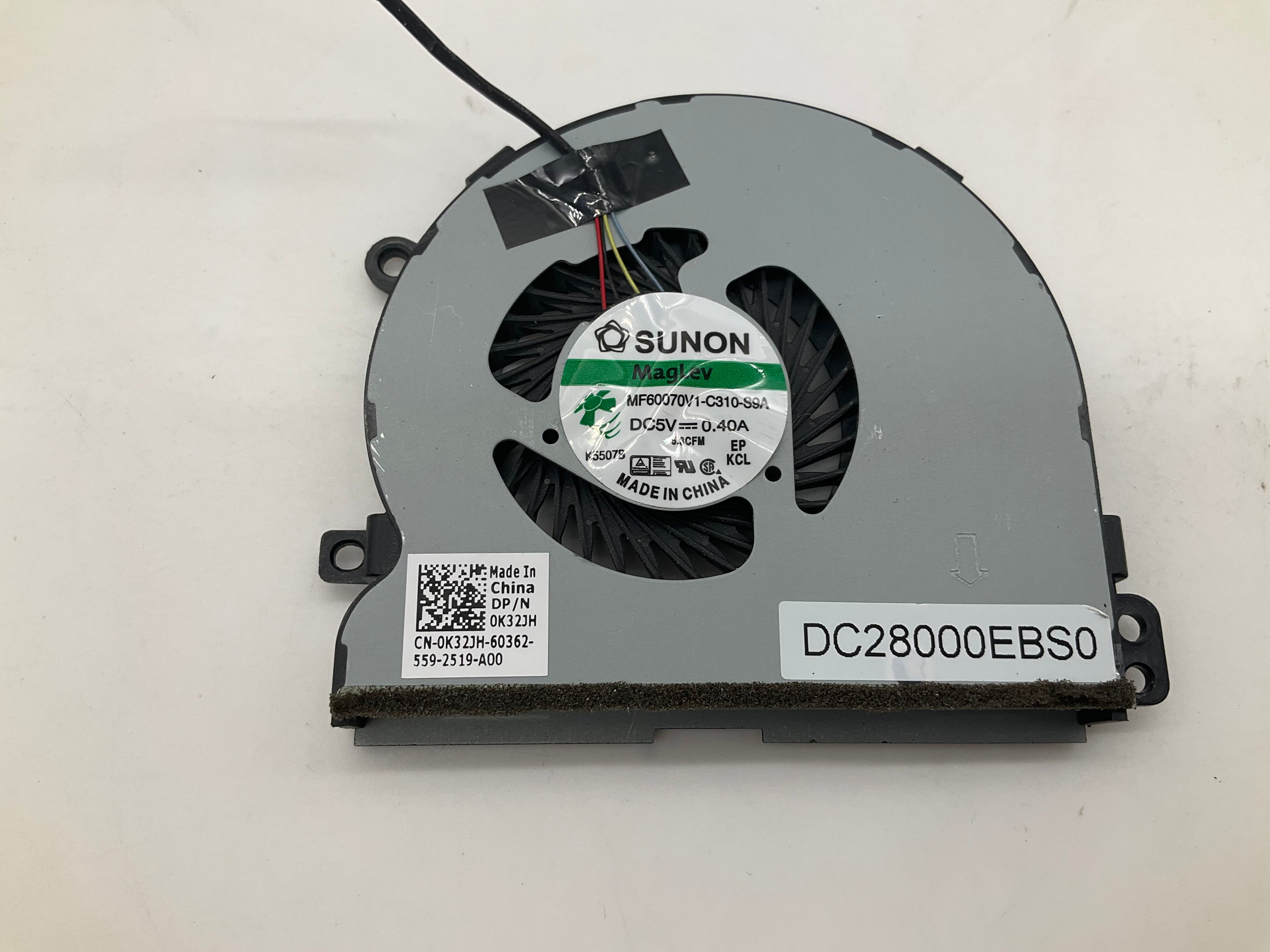 Dell Latitude 3450 CPU Fan 0K32JH