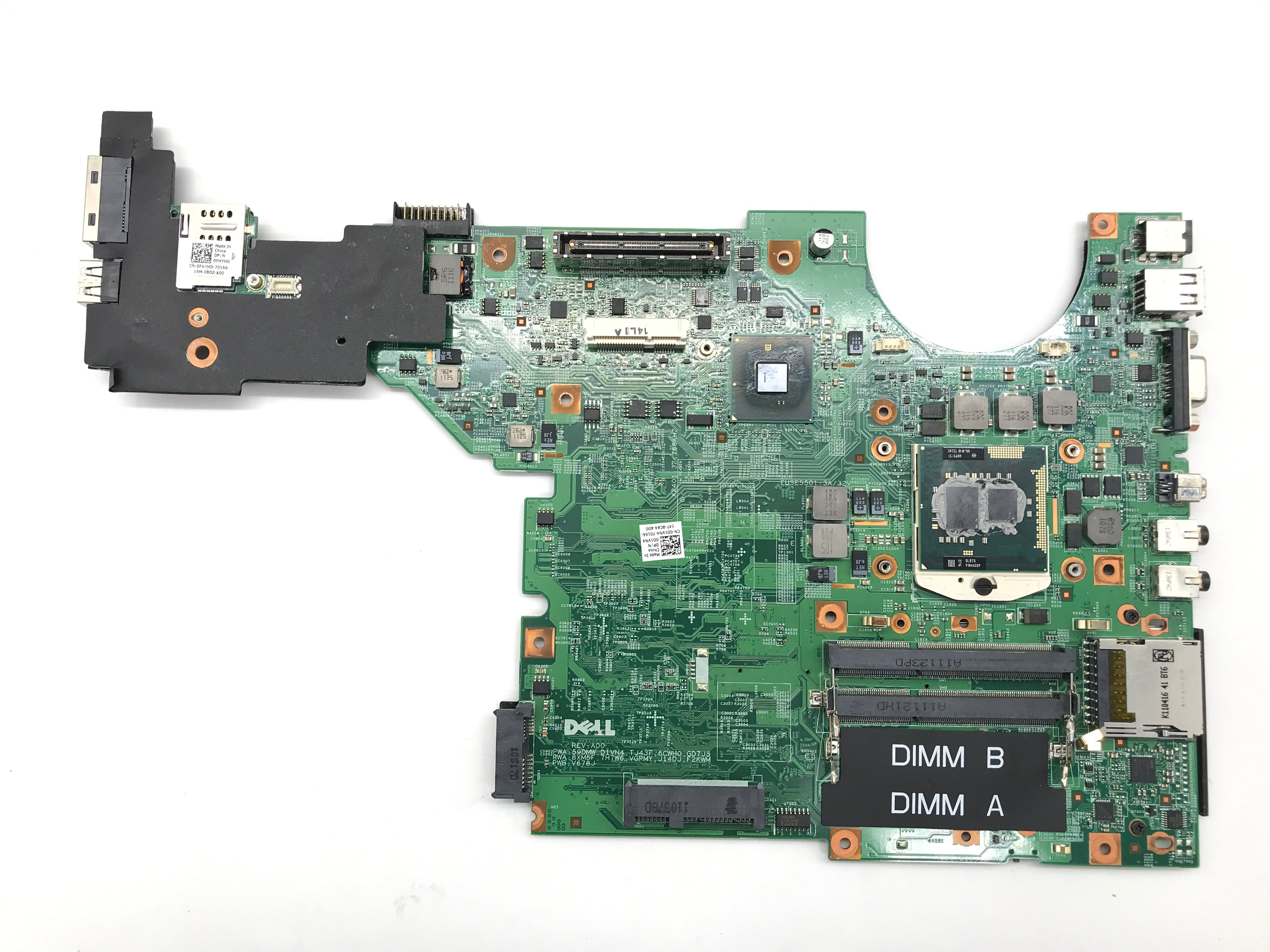 Dell Latitude E5410 Motherboard 0D1VN4