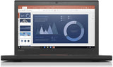 LENOVO THINKPAD X260 12.5" INTEL CORE I5-6200U 2.30 GHZ - 8GB RAM, 256GB SSD - Backlit Keyboard, Fingerprint Reader, Webcam, Bluetooth - Windows 10 Pro