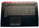 OEM MSI GE72VR 6RF 7RF Palmrest Black RGB Keyboard, No Touchpad GRADE-B