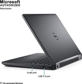 Dell Latitude E7470 14.0" - Intel Core i7-6600U 2.60GHz, 16GB RAM, PCIe M.2 NGFF 256GB SSD, Windows 10 Pro 64-Bit - Webcam - Bluetooth