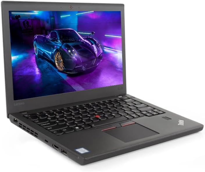 LENOVO THINKPAD X270 W10DG 12.5" FHD INTEL CORE I5-6300U 2.40 GHZ - 8GB RAM, 256GB SSD - Backlit Keyboard, Fingerprint Reader, Webcam, Bluetooth - Windows 10 Pro