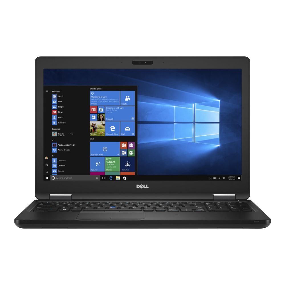Dell Latitude 5580 15.6" FHD - Intel Core i5-6440HQ 2.60GHz, 16GB RAM, SATA 2.5" 256GB SSD, Windows 10 Pro 64-Bit - Webcam - Bluetooth