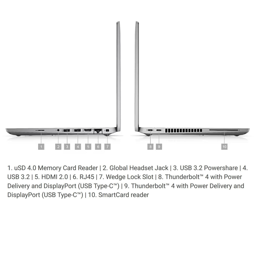 Dell Latitude 5420 14.0" FHD - Intel Core i5-1145G7 2.60GHz, 16GB RAM, PCIe M.2 M 512GB SSD, Windows 11 Pro 64-Bit - Webcam - Bluetooth