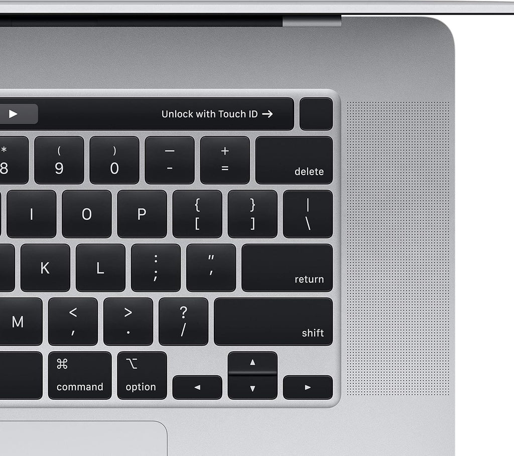 APPLE MacBookPro16,1/A2141 16.0" INTEL I7-9750H - 16GB RAM, 512GB SSD - Backlit Keyboard, Fingerprint Reader, Webcam, Bluetooth - MacOS