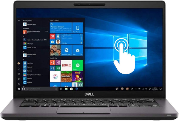 Grade B DELL LATITUDE 5400 13.9" FHD INTEL CORE I5-8265U 1.60 GHZ - 16GB RAM, 256GB SSD - Touchscreen, Webcam, Bluetooth - Windows 10 Pro
