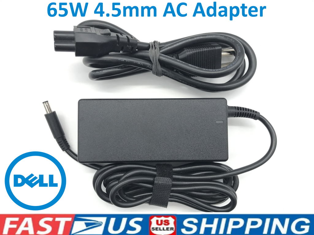 Genuine Dell Latitude 3320 3330 3340 3420 3440 3520 3540 65W Charger AC Adapter