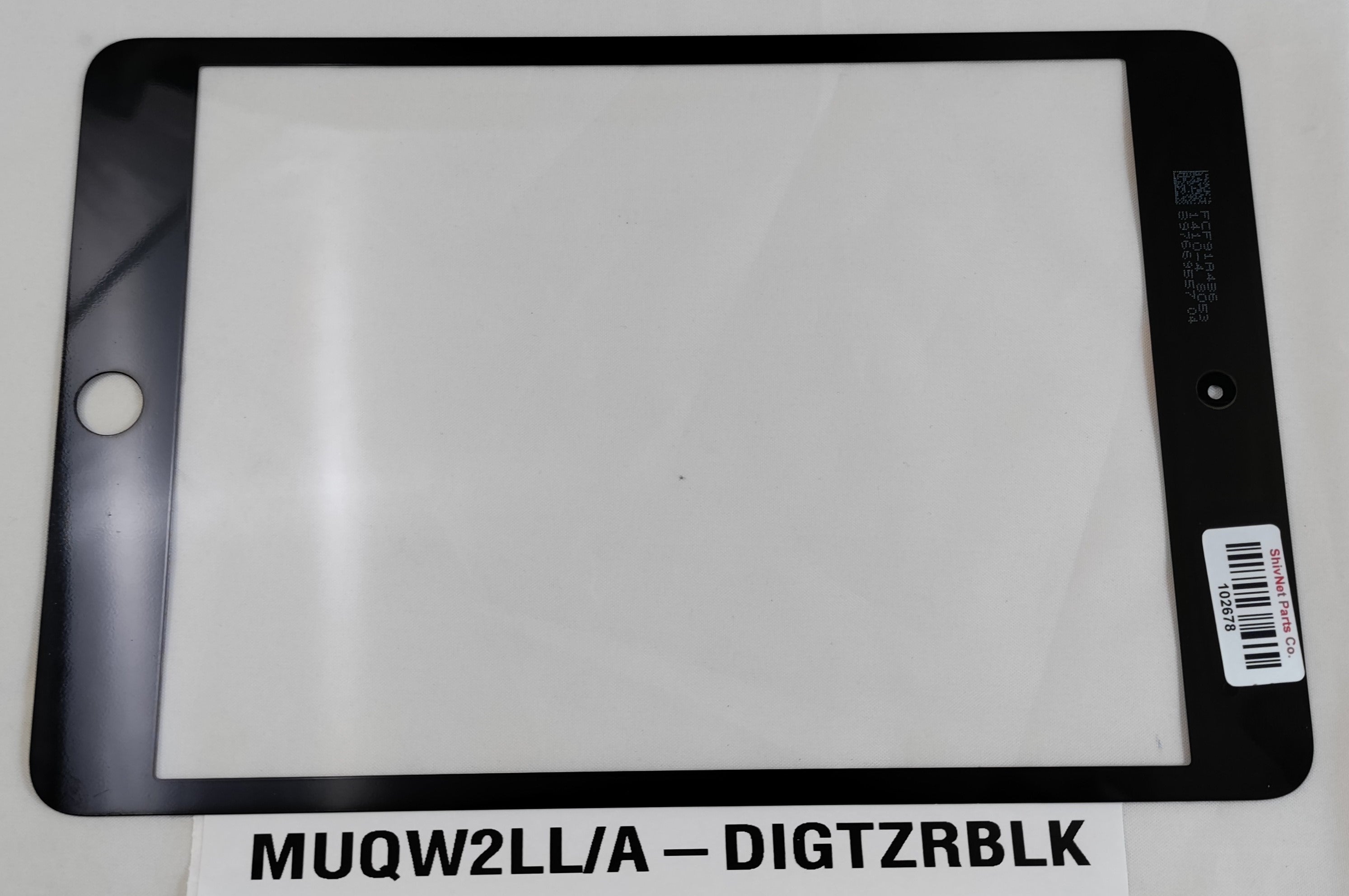 Apple iPad Mini 5 Black Digitizer Front Glass Touch Screen