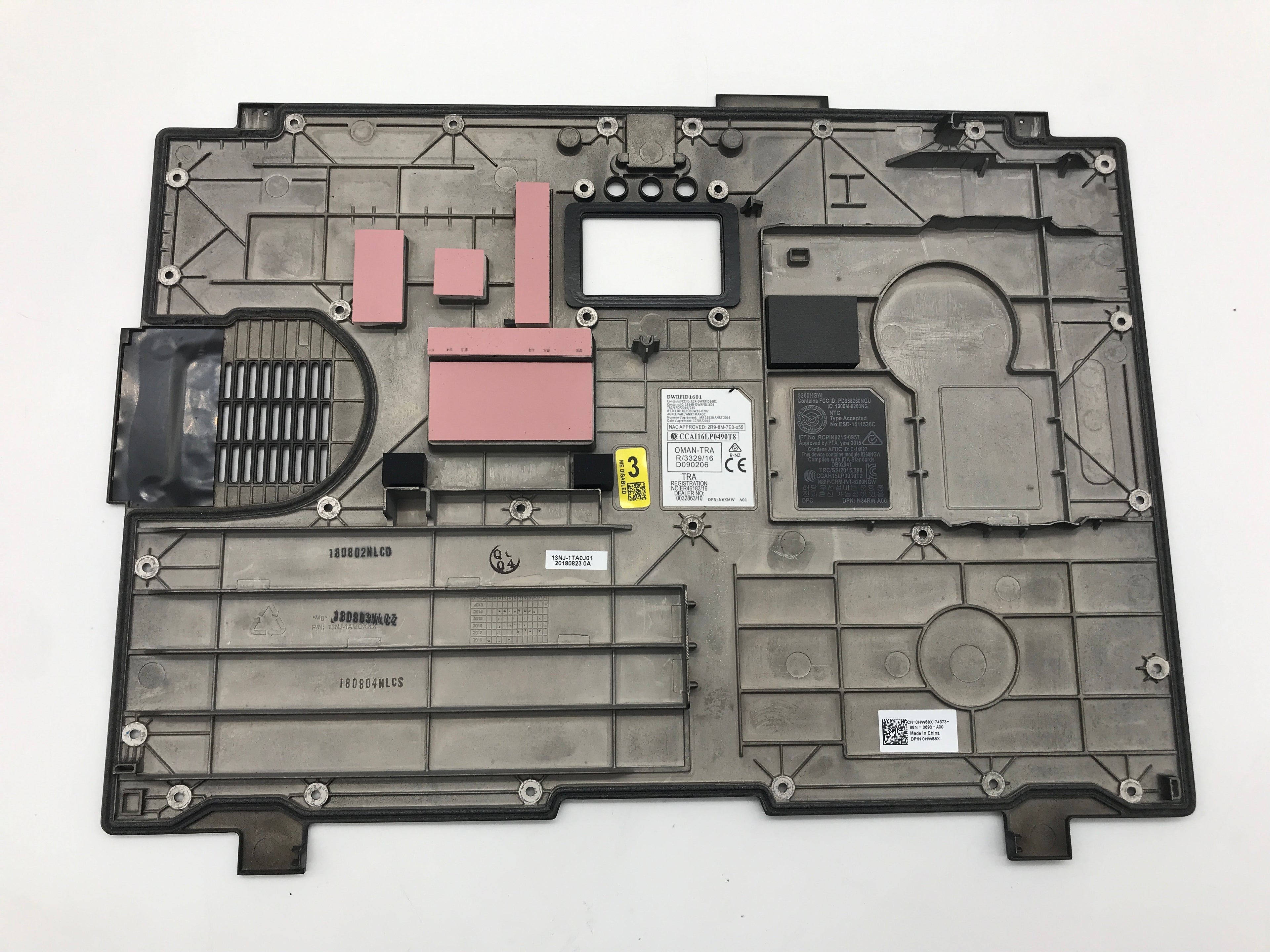 Dell Latitude Rugged Extreme 7414 Bottom Base Case 0HW58X
