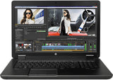 HP ZBook 17 G2 17.3" FHD Intel Core i7-4810MQ 2.80GHz - 8GB RAM, 250GB SSD - DVD-RW - Bluetooth - Fingerprint - Webcam - Windows 10 Pro