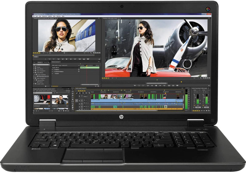 HP ZBook 17 G2 17.3" FHD Intel Core i7-4810MQ 2.80GHz - 8GB RAM, 250GB SSD - DVD-RW - Bluetooth - Fingerprint - Webcam - Windows 10 Pro