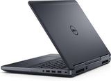 DELL PRECISION 7520 15.5" FHD INTEL CORE I7-6820HQ 2.70 GHZ - 16GB RAM, 256GB SSD - Backlit Keyboard, Smartcard Reader, Webcam, Bluetooth - Windows 10 Pro