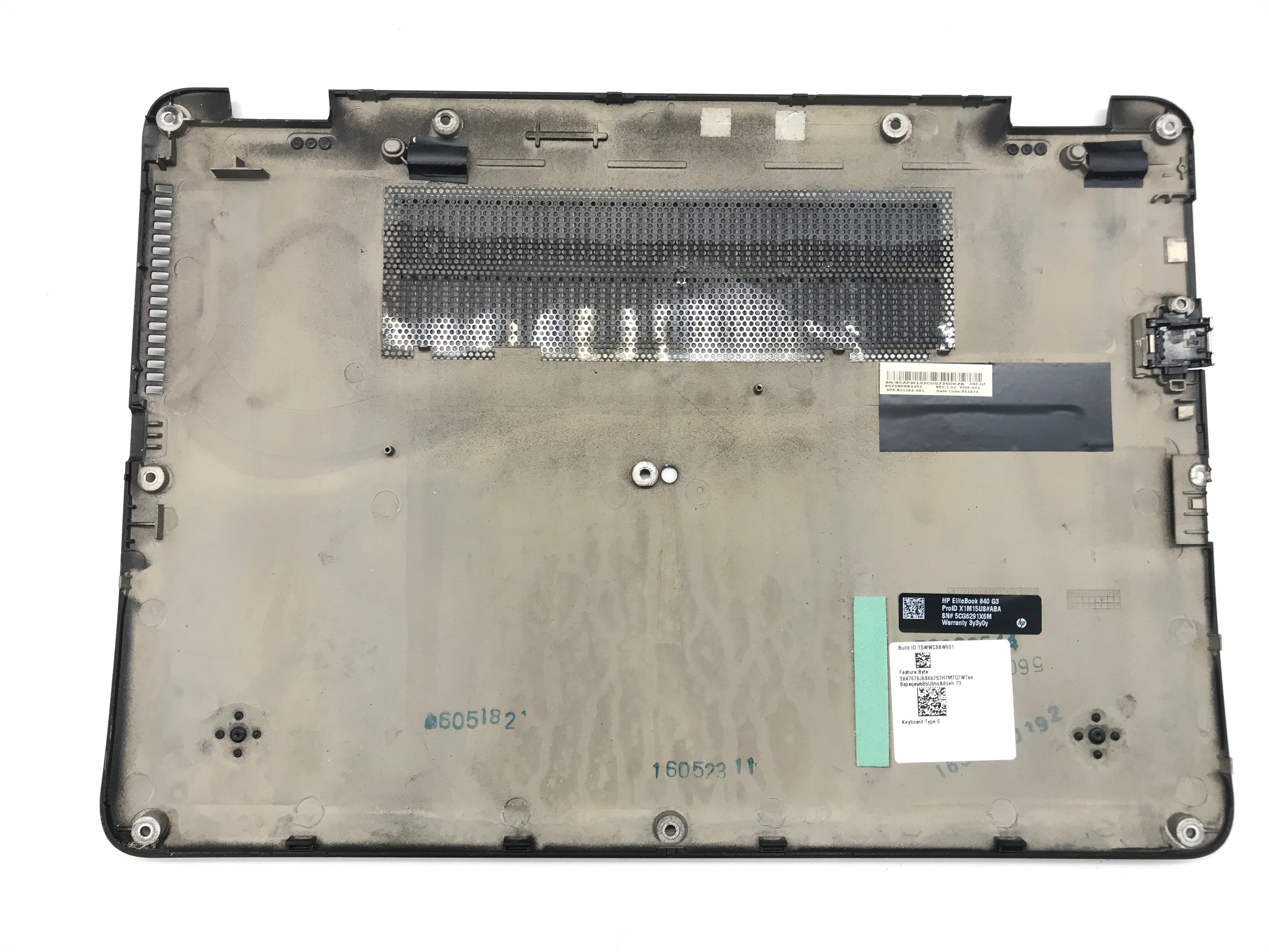 HP Elitebook 840 G3 Bottom Cover 821162-001