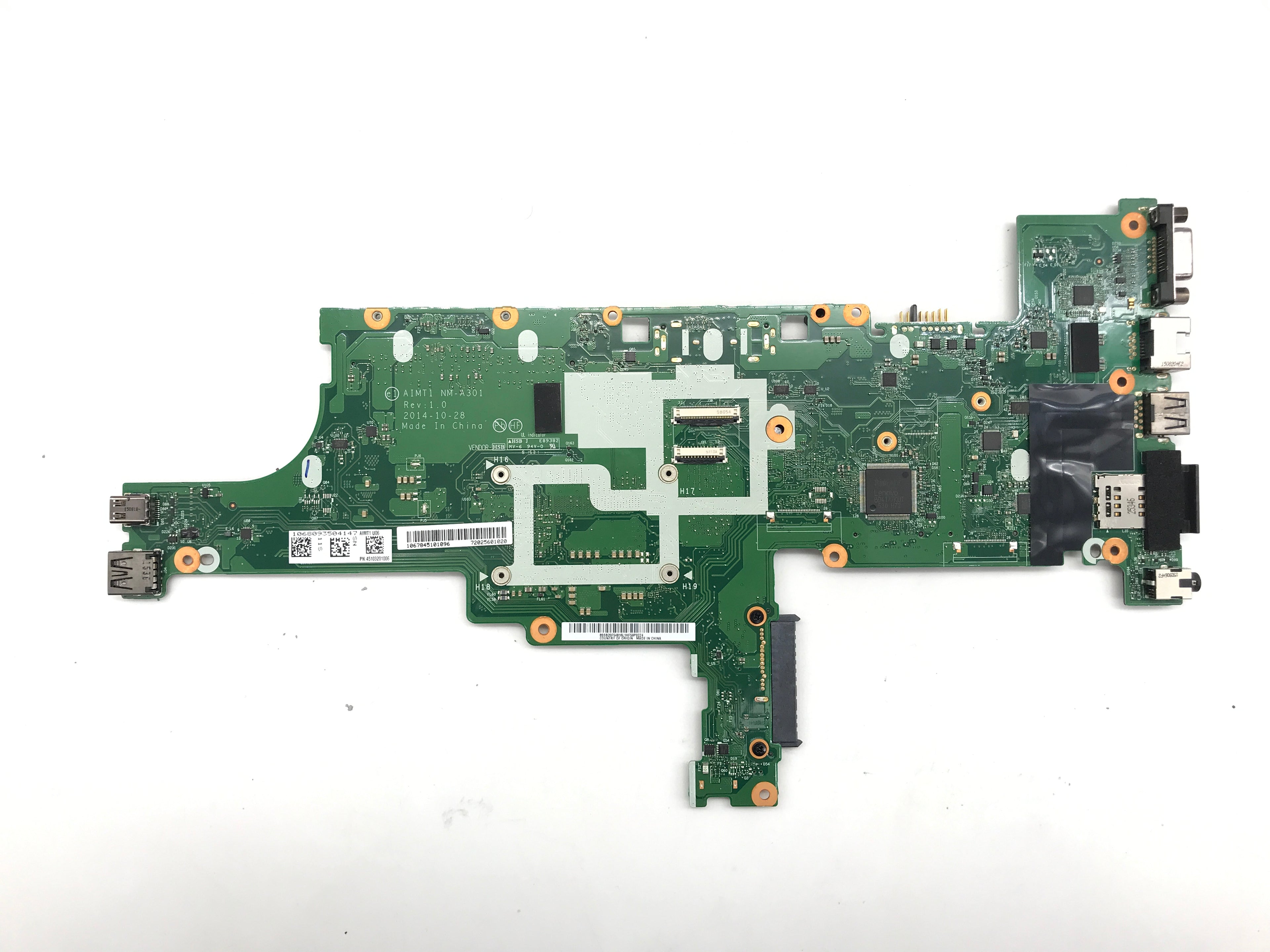 Lenovo Thinkpad T450s Motherboard 45103201006