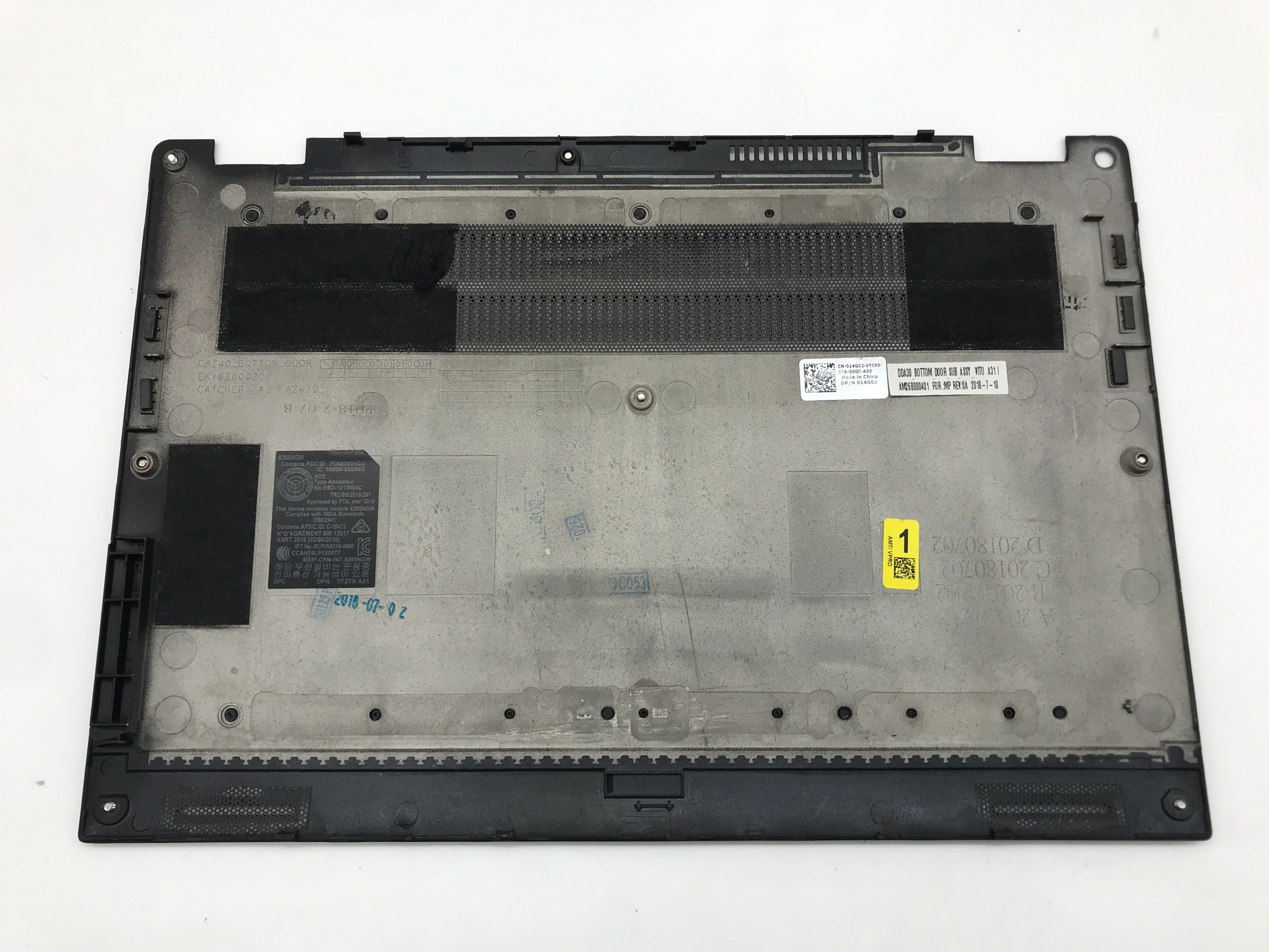 Dell Latitude 7390 2-in-1 Bottom Cover 014G02