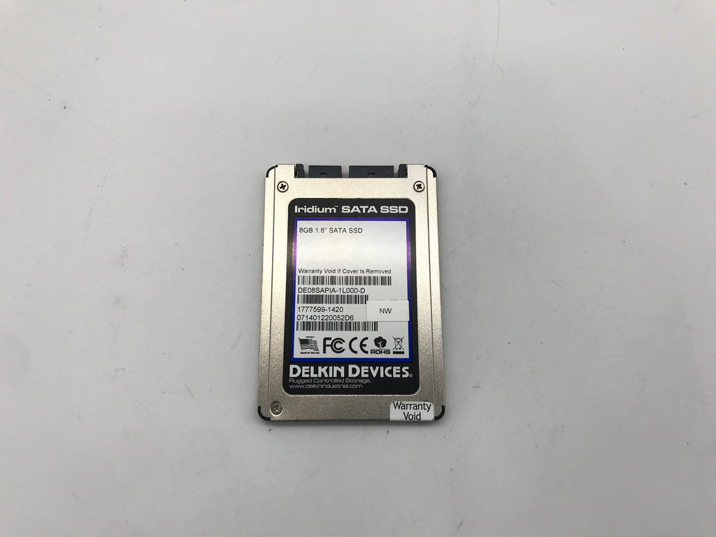 Iridium 8GB 1.8" Sata SSD DE08SAPIA-1L000-D