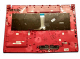 OEM MSI GE72VR 6RF 7RF Palmrest Black RGB Keyboard, No Touchpad GRADE-B