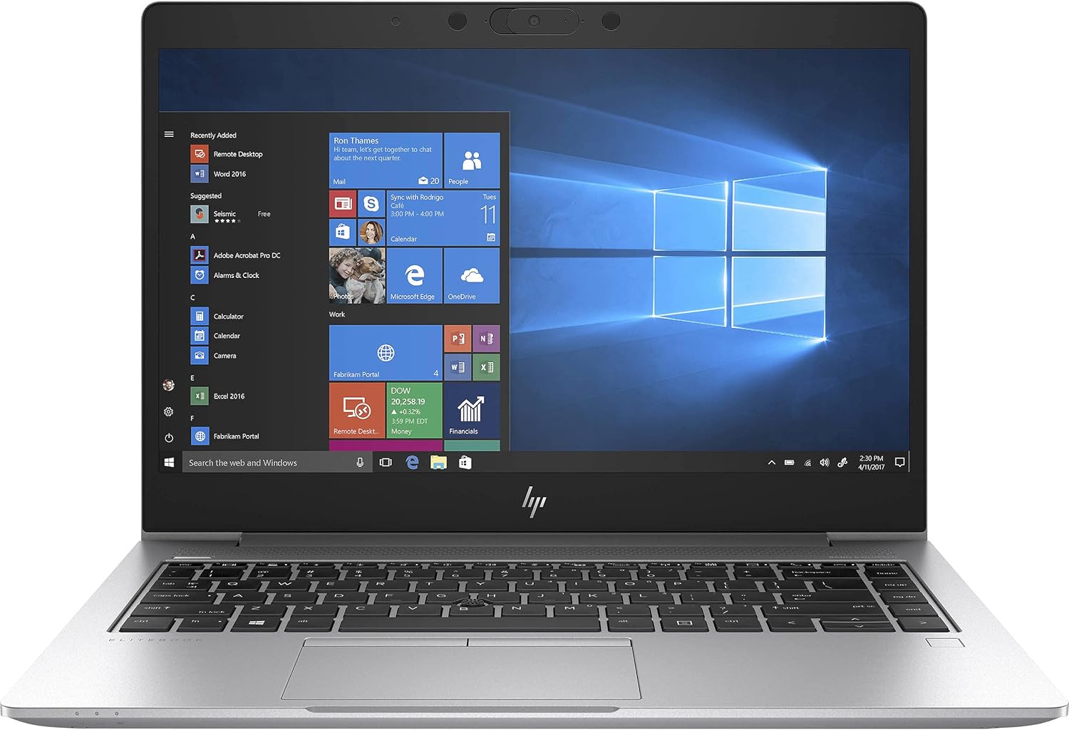 Grade B HP ELITEBOOK 745 G6 13.9" FHD AMD RYZEN 5 PRO 3500U W/ RADEON VEGA MOBILE GFX - 16GB RAM, 256GB SSD - Touchscreen, Backlit Keyboard, Fingerprint Reader, Smartcard Reader, Webcam, Bluetooth - Windows 11 Pro