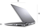 DELL PRECISION 7540 15.5" FHD INTEL CORE I7-9850H 2.60 GHZ - 8GB RAM, 256GB SSD - - Windows 11 Pro
