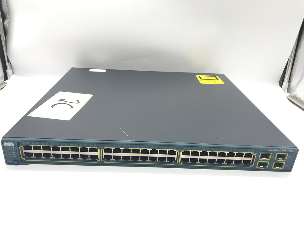Cisco Catalyst 3560G 48-Port Gigabit Network Switch WS-C3560G-48TS-S