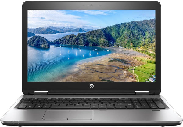 HP PROBOOK 650 G3 15.5" FHD INTEL CORE I7-7600U 2.80 GHZ - 8GB RAM, 256GB SSD - Fingerprint Reader, Smartcard Reader, Webcam, Bluetooth - Windows 10 Pro