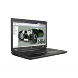 HP ZBook 17 G2 17.3" Widescreen Refurbished Standard Laptop - Intel Core i7-4810MQ 2.80GHz, 8GB RAM, SATA 2.5" 128GB SSD, DVD-RW, Windows 10 Pro 64-Bit - Webcam