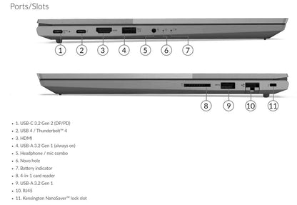 Lenovo ThinkBook 15 G2 ITL - Intel Core i7-1165G7 - Touchscreen