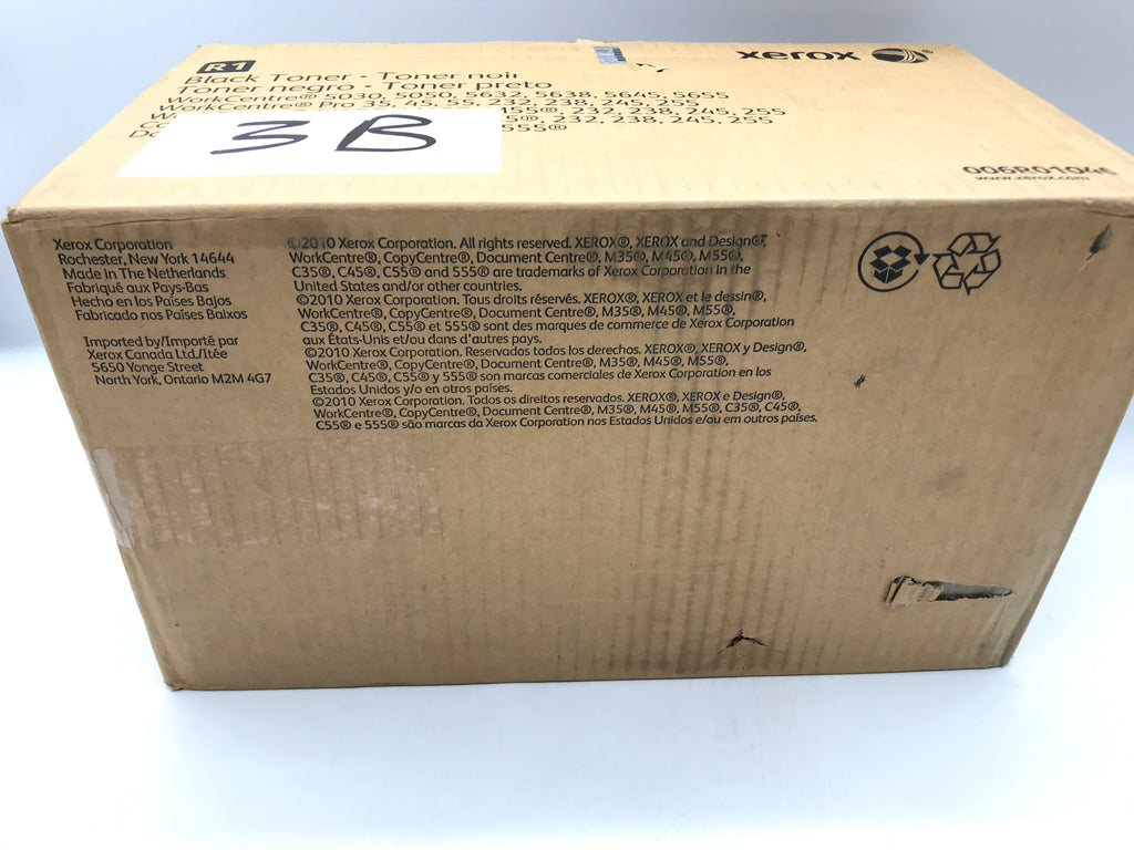 Xerox 2pcs Black Toner for WorkCentre 5000 Pro 35 M35 006r01046