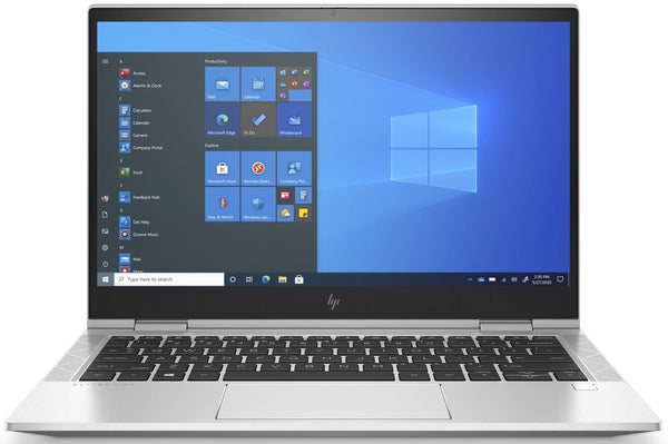 HP ELITEBOOK X360 830 G8 13.3" FHD INTEL 11TH GEN CORE I5-1145G7 2.60 GHZ - 16GB RAM, 512GB SSD - Touchscreen, Backlit Keyboard, Fingerprint Reader, Smartcard Reader, Webcam, Bluetooth - Windows 11 Pro