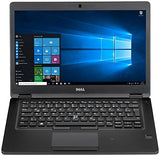 Grade B Dell Latitude 5480 14.0" FHD - Intel Core i5-6440HQ 2.60GHz, 8GB RAM, PCIe M.2 M 256GB SSD, Windows 10 Pro 64-Bit - Webcam - Bluetooth - SmartCard Reader