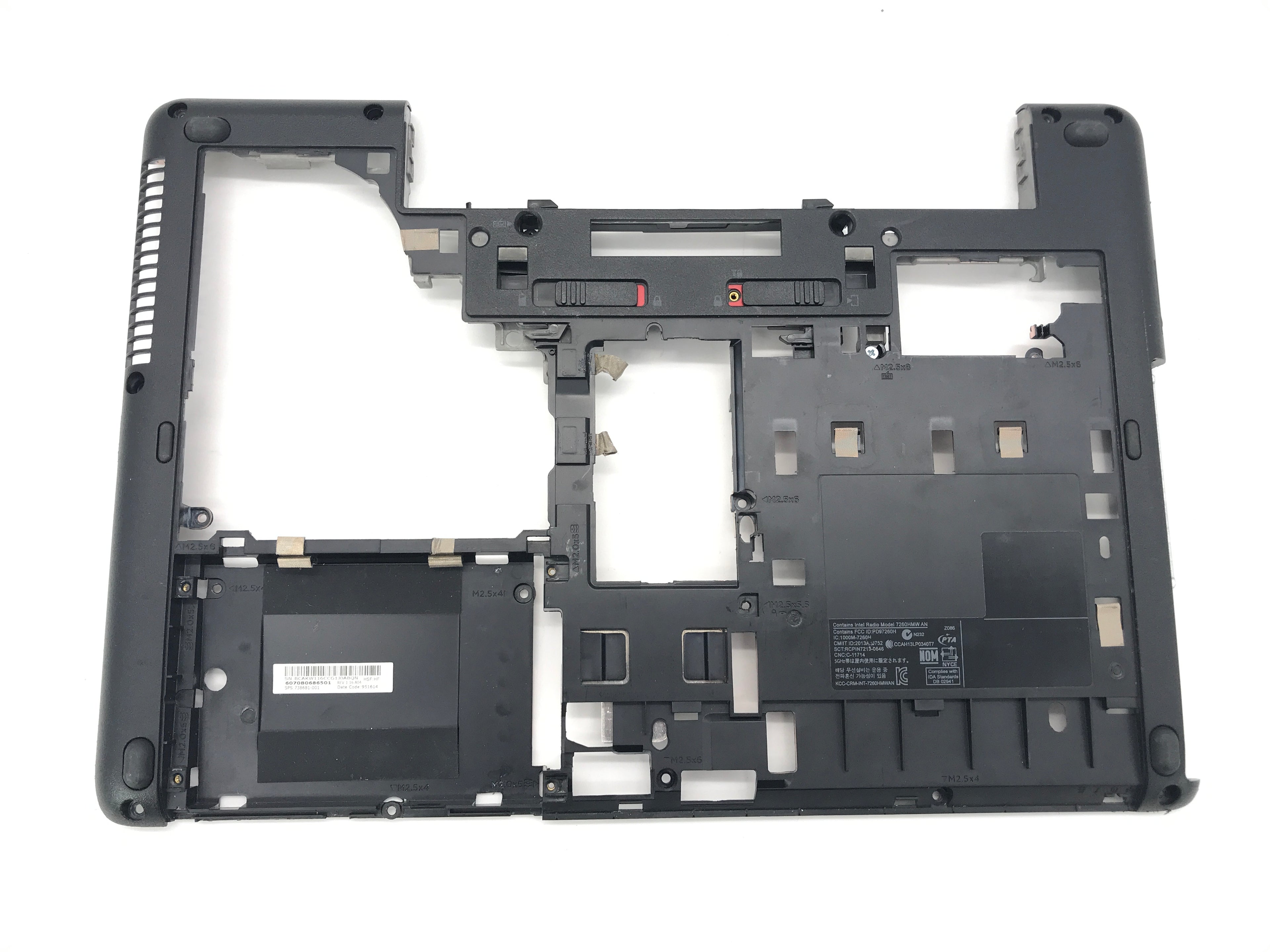 HP Probook 640 G1 Bottom Base 738681-001