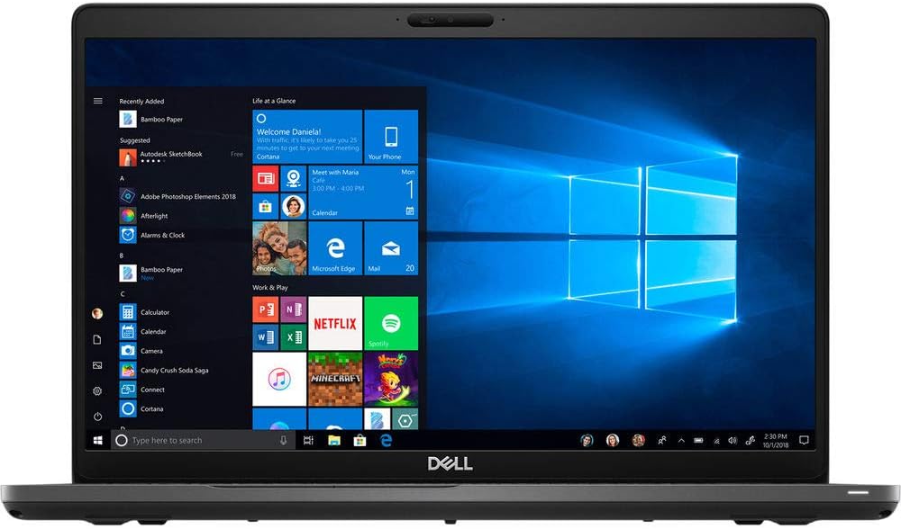 DELL LATITUDE 5500 15.5" FHD INTEL CORE I5-8365U 1.60 GHZ - 16GB RAM, 512GB SSD - Backlit Keyboard, Fingerprint Reader, Webcam, Bluetooth - Windows 11 Pro