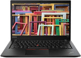 LENOVO THINKPAD T490S 13.9" FHD INTEL CORE I7-8665U 1.90 GHZ - 8GB RAM, 256GB SSD - Backlit Keyboard, Fingerprint Reader, Webcam, Bluetooth - Windows 10 Pro