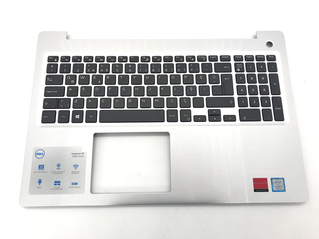 Dell Inspiron 15 5570 Palmrest (Turkish) 0M1FJK