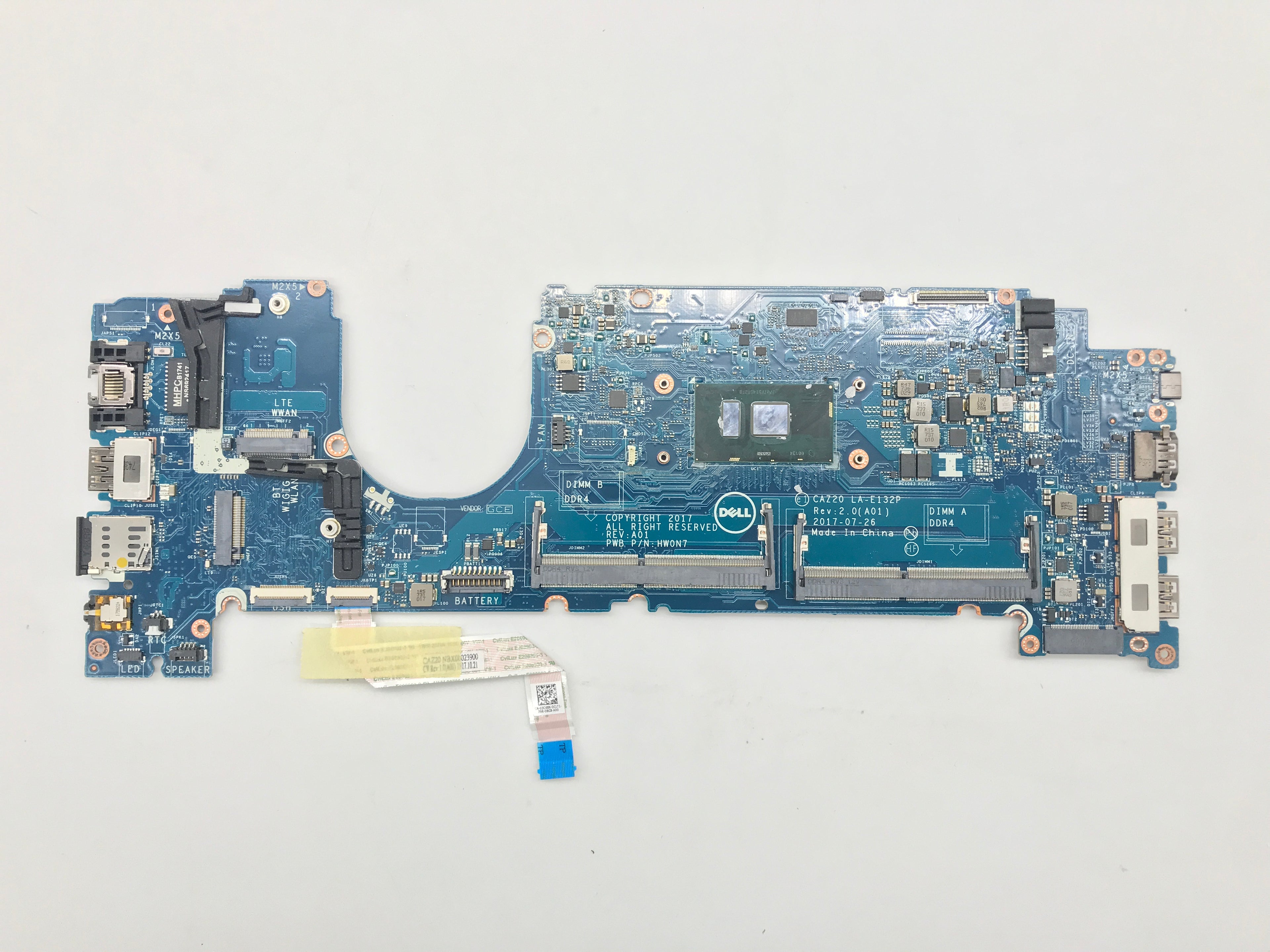 Dell Latitude 7480 Motherboard 0YF9VM