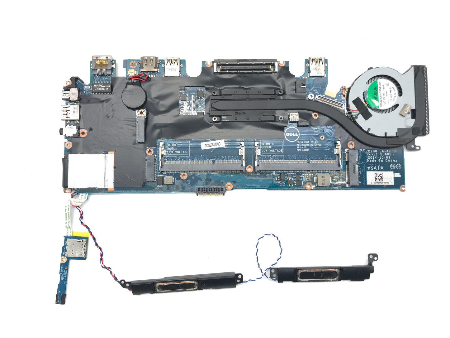Dell Latitude E7250 Motherboard 0G9CNK