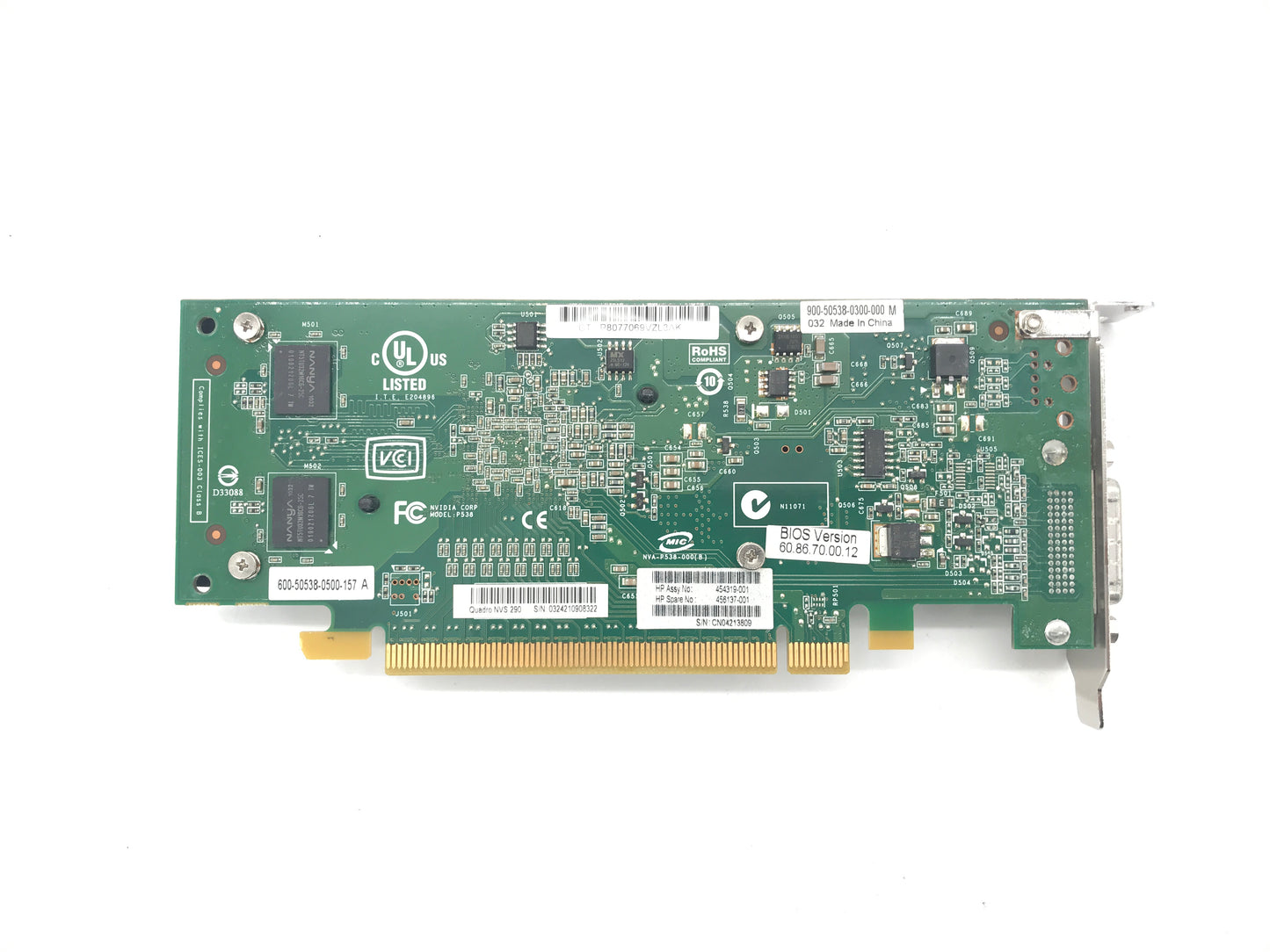 Nvidia NVS 290 256MB 456137-001