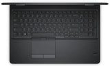 Grade B DELL LATITUDE E5550 15.5" FHD INTEL CORE I7-5600U 2.60 GHZ - 8GB RAM, 256GB SSD - Webcam, Bluetooth, Windows 10 Pro