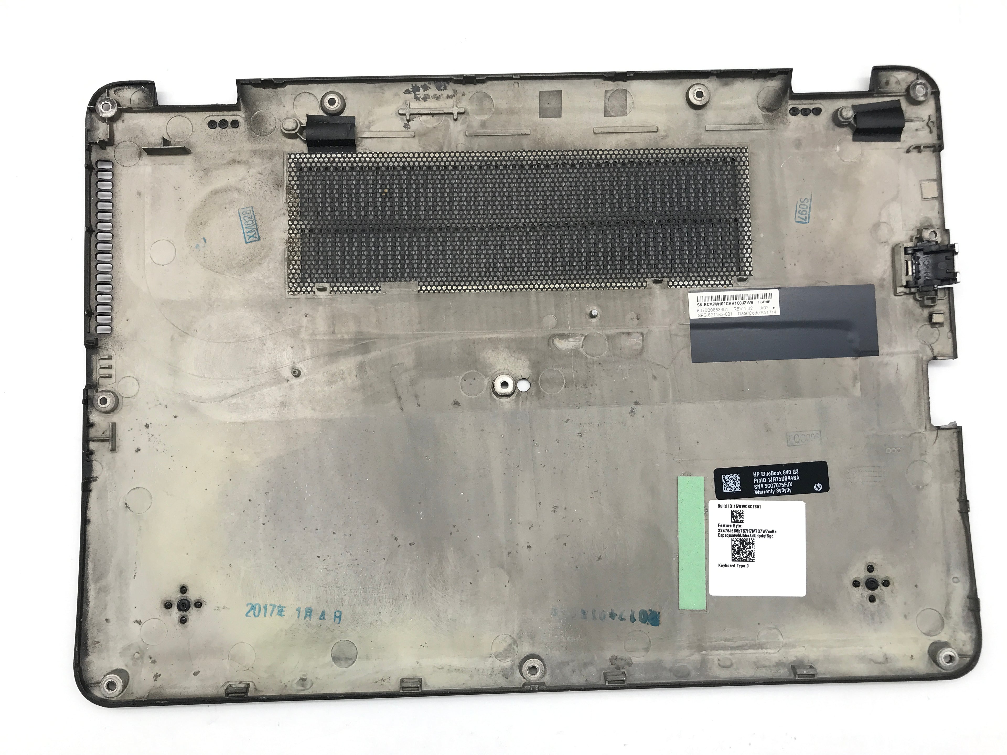 HP Elitebook 840 GE Bottom Cover 821162-001