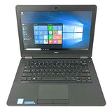 Dell Latitude E7270 12.5" - Intel Core i5-6300U 2.40GHz, 8GB RAM, SATA M.2 256GB SSD, Windows 10 Pro 64-Bit - Webcam - Bluetooth - SmartCard Reader
