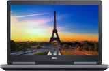 DELL PRECISION 7520 15.5" FHD INTEL CORE I7-7820HQ 2.90 GHZ - 16GB RAM, 512GB SSD - - Windows 10 Pro