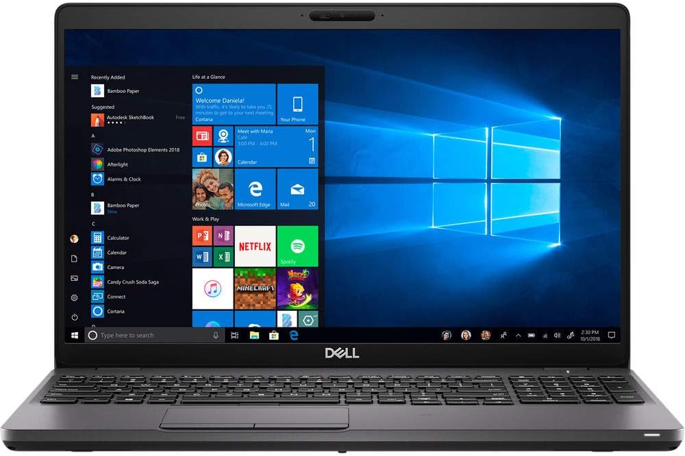 DELL LATITUDE 5500 15.5" FHD INTEL CORE I7-8665U 1.90 GHZ - 32GB RAM, 1TB SSD - Touchscreen, Backlit Keyboard, Smartcard Reader, Webcam, Bluetooth - Windows 11 Pro