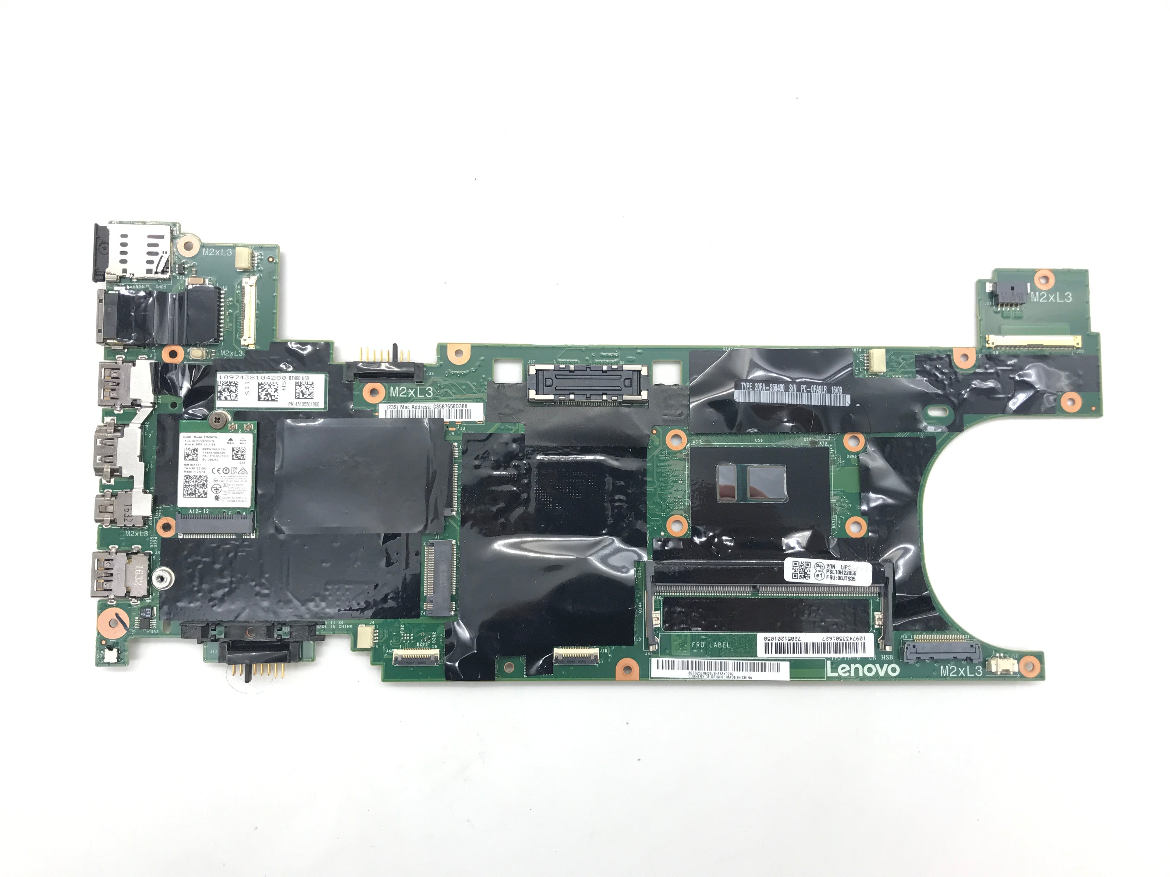 Lenovo Thinkpad T460s Motherboard 00JT935