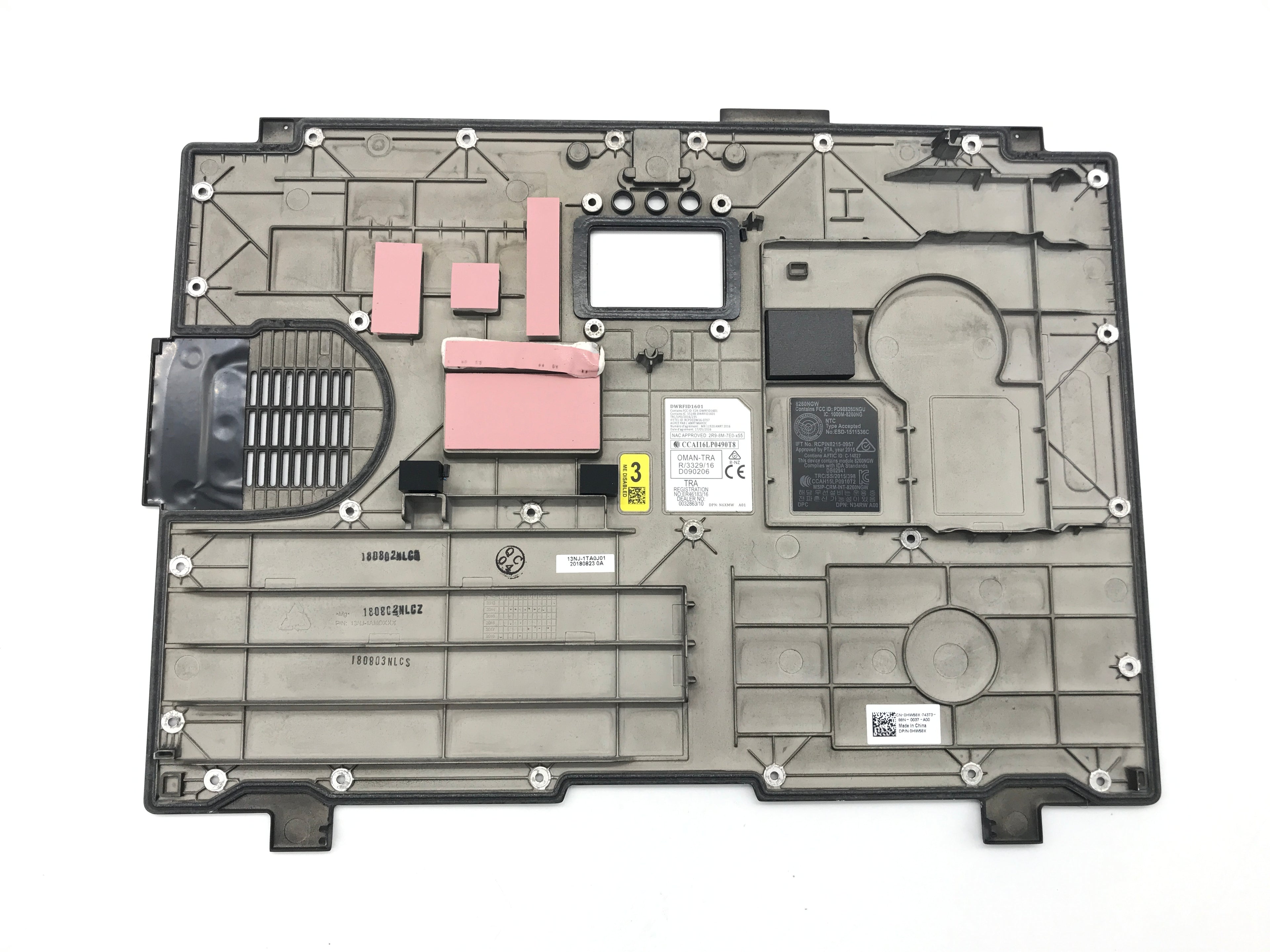 Dell Latitude Rugged Extreme 7414 Bottom Base Cover 0HW58X