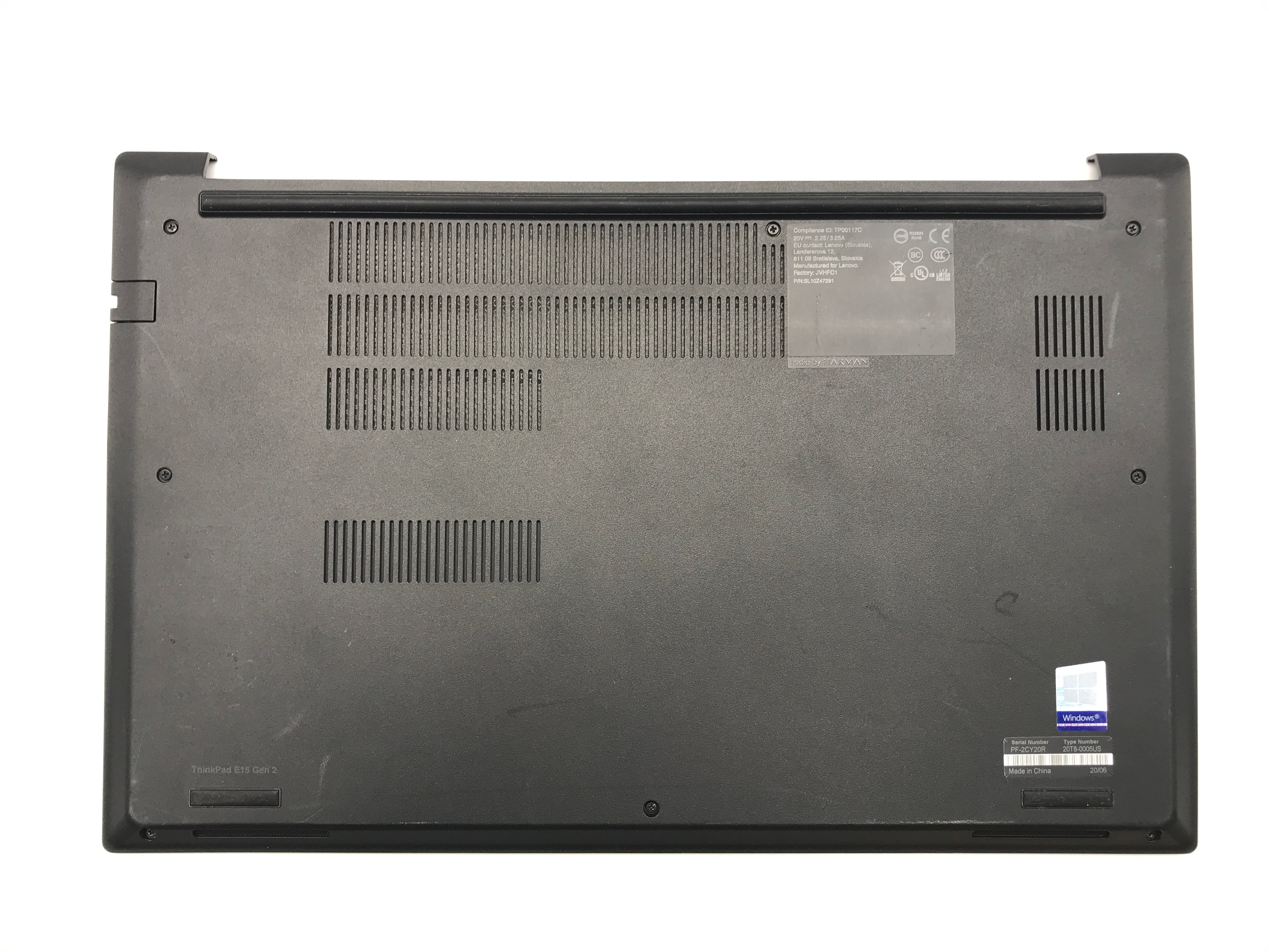 Lenovo E15 Bottom Cover AP1HK000300