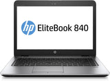 HP ELITEBOOK 840 G3 14.0" INTEL CORE I7-6600U 2.60 GHZ - 8GB RAM, 256GB SSD - Backlit Keyboard, Fingerprint Reader, Smartcard Reader, Webcam, Bluetooth - Windows 10 pro